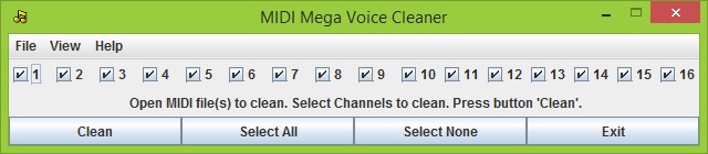 MIDI Mega Voice Cleaner